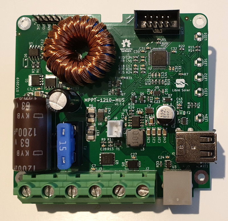 Charge controller PCB