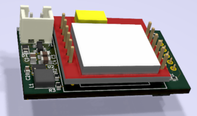 GSM communication module with UEXT connector